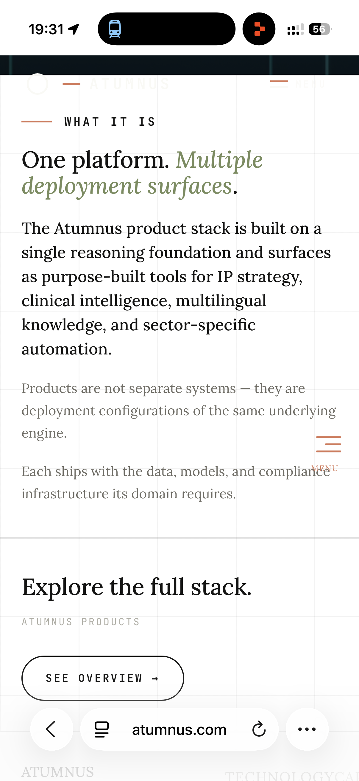 One platform, multiple deployment surfaces - purpose-built tools on one foundation