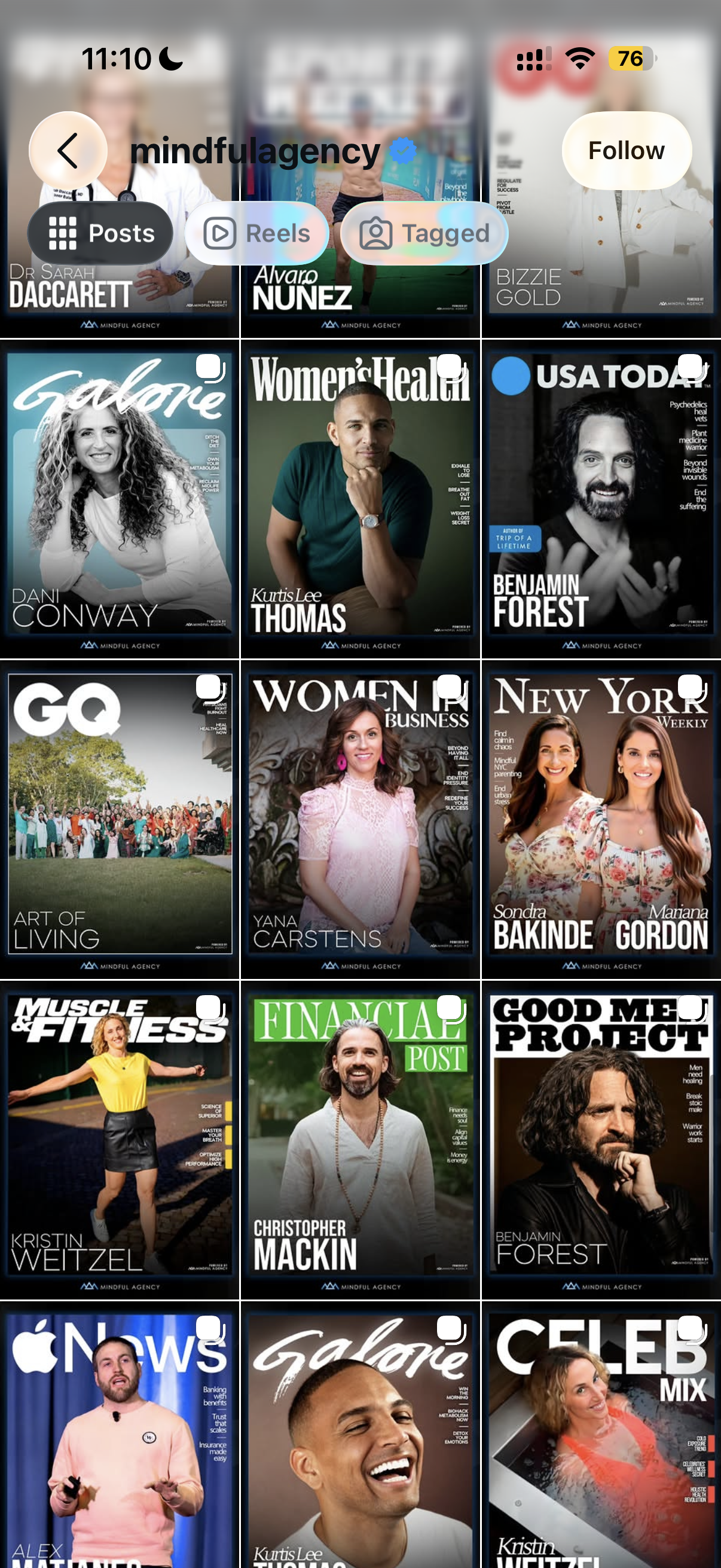 Esquire, Hollywood Life, Rolling Stone, GQ, Women's Health, New York Weekly - across every vertical.